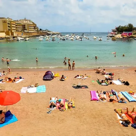 شقة One Of A Kind, Seafront In St Georges Bay By 360 Estates سانت جوليان